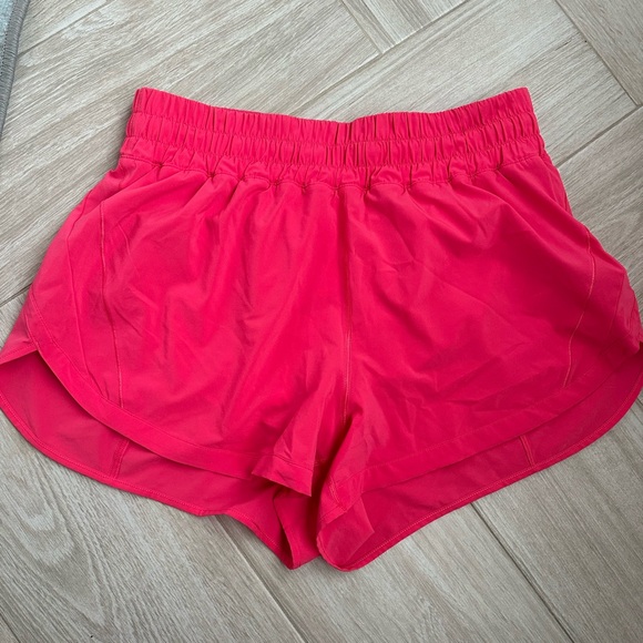 Lululemon Athletica Red Athletic Shorts - Picture 1 of 4